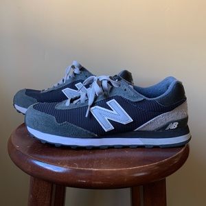 Navy and grey New Balance sneakers - men’s 8